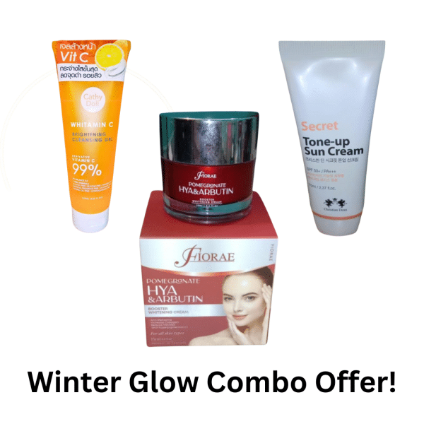 Winter Glow Combo Offer! (Cleaning Gel+Sun Cr+Whitening C– 109