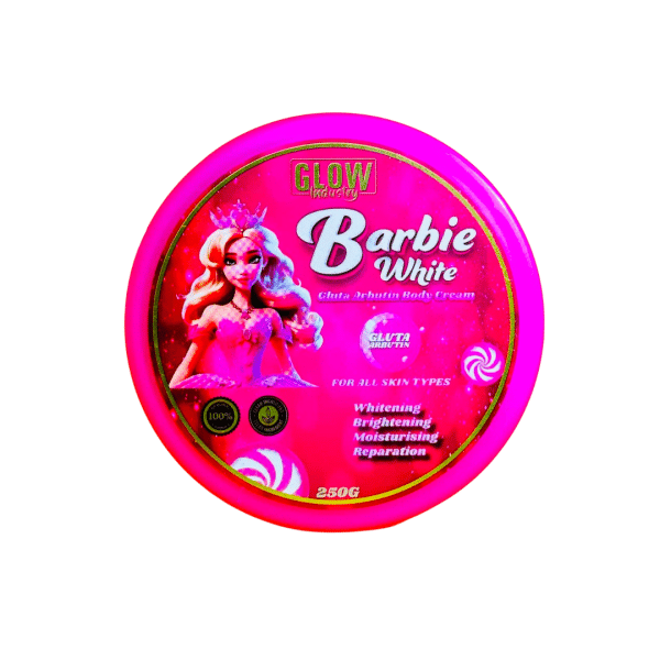 GLOW INDUSTRY BARBIE WHITE BODY CREAM (250G) Made in Thailand - 114